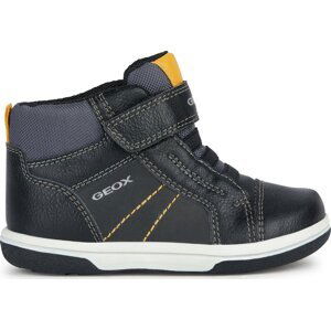 Sneakersy Geox Baby Flick Boy B3637A 0MEFU C9154 M Black/Curry