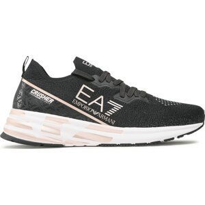 Sneakersy EA7 Emporio Armani X8X095 XK240 R699 Black/Rose Gold