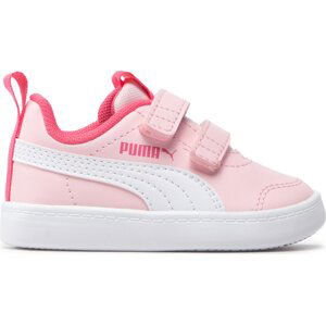 Sneakersy Puma Courtflex v2 V Inf 371544 25 Almond Blossom/Puma White