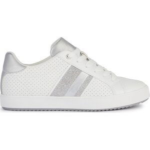 Sneakersy Geox D Blomiee D366HF 054AJ C0007 White/Silver