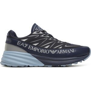 Sneakersy EA7 Emporio Armani X8X129 XK307 S644 Tri.Blk/Silver