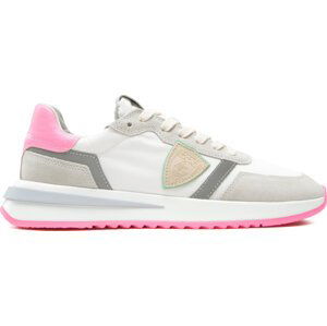 Sneakersy Philippe Model Tropez 2.1 Low Woman TYLD WN12 Mondial Neon/Fucsia