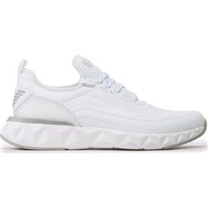 Sneakersy EA7 Emporio Armani X8X106 XK262 M696 White/Silver