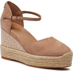 Espadrilky Boss Madeira Wedge Sdcveb 50516717 Brown 235