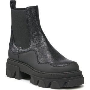 Kotníková obuv s elastickým prvkem Steve Madden Merilyn SM11001689-03007-017 Black Leather