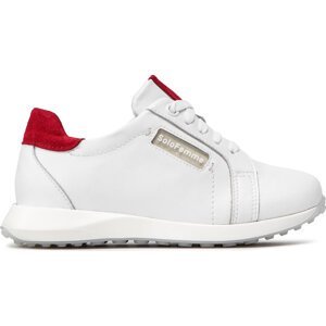 Sneakersy Solo Femme D0102-01-N01/I75-03-00 Biały/Czerwony