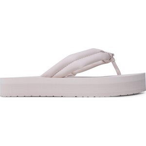 Žabky Calvin Klein Flatform Flip Flop W/Hw HW0HW01503 Crystal Gray ABH