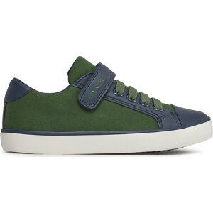 Sneakersy Geox J Gisli Boy J455CB 01054 C3024 S Dk Green/Navy