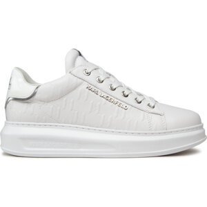 Sneakersy KARL LAGERFELD KL52549 White Lthr