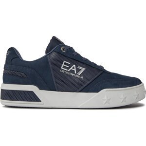 Sneakersy EA7 Emporio Armani X8X121 XK359 R649 Black Iris+Silver