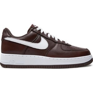 Boty Nike Air Fore 1 Low Retro Qs FD7039 200 Chocolate/White