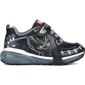 Sneakersy Geox MARVEL J Bayonyc Boy J36FEB 0FU50 C0039 DD Black/Silver