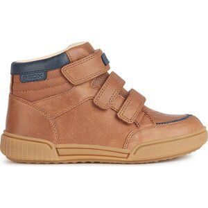 Sneakersy Geox J Poseido Boy J16BCB 0CLFU C6N4E D Cognac/Blue