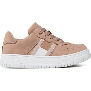 Sneakersy Tommy Hilfiger Low Cut Lace-Up Sneaker T3A9-32341-1477 M Nude 359