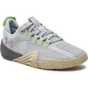 Boty Under Armour Ua W Tribase Reign 6 3027342-100 Halo Gray/High Vis Yellow/Provence Purple