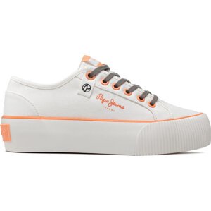 Sneakersy Pepe Jeans Ottis W Bass PLS31299 White 800