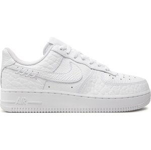 Boty Nike Air Force 1 '07 DZ4711 100 White/White/Metallic Gold