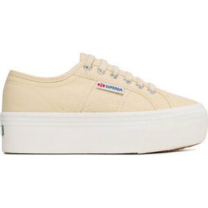 Sneakersy Superga 2790 Platform Béžová