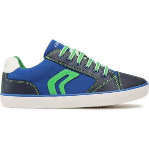 Sneakersy Geox J Gisli Boy J155CD010FEC4165 D Royal/Green