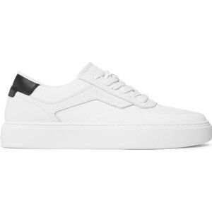 Sneakersy Calvin Klein Low Top Lace Up Knit HM0HM00922 Bílá