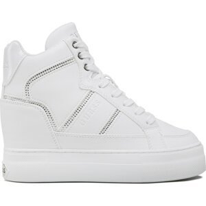 Sneakersy Guess Giala FL5ALA ELE12 WHITE
