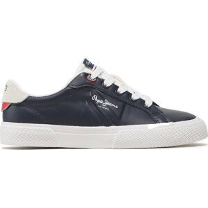 Sneakersy Pepe Jeans Kenton Flag B PBS30547 Tmavomodrá