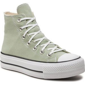 Plátěnky Converse Chuck Taylor All Star Lift HI A03541C Green