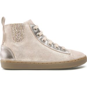 Sneakersy Shoo Pom Play New Jodlace N4GPAA0402 Taupe/Platine