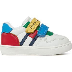 Sneakersy Tommy Hilfiger Flag Low Cut Velcro Sneaker T1B9-33333-1355 Multicolor Y913