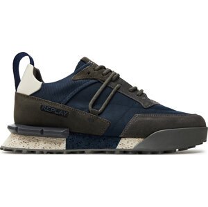 Sneakersy Replay GMS1P.000.C0041L Navy Grey