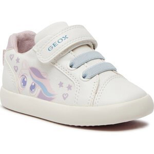 Sneakersy Geox B Gisli Girl B451MC 01054 C0406 M White/Pink