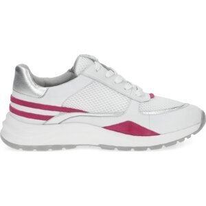 Sneakersy Caprice 9-23710-20 White/Fuchsia 153