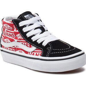 Sneakersy Vans Sk8-Mid Reissue VN000BVPBRR1 Black/Racing Red