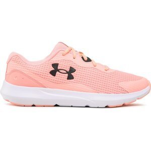 Boty Under Armour UA W Surge 3 3024894-600 Pink Sands/Pink Sands/Jet Gray