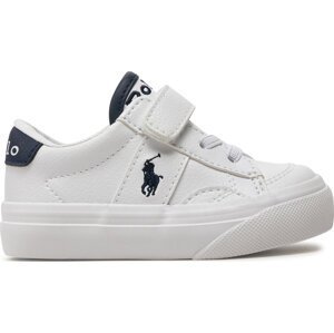 Sneakersy Polo Ralph Lauren RL00029111 T White Tumbled W/ Navy Pp