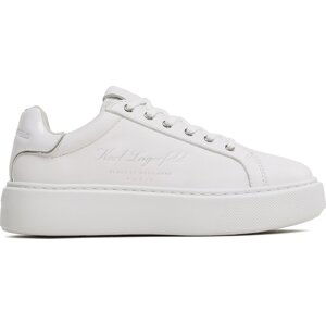 Sneakersy KARL LAGERFELD KL62223F White Lthr