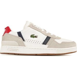 Sneakersy Lacoste T-Clip 0120 2 Sma 7-40SMA0048407 Wht/Nvy/Red