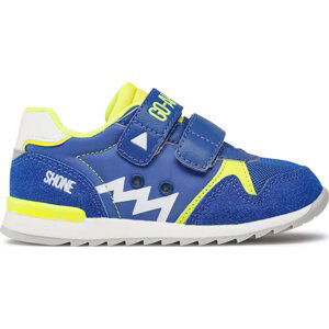 Sneakersy Shone 6726-026 Royal/Yellow