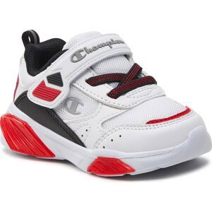Sneakersy Champion Wave B Td Low Cut Shoe S32777-CHA-WW007 Wht/Nbk/Red
