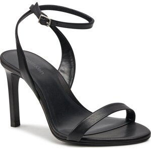 Sandály Calvin Klein Heel Sandal 90 Lth HW0HW01945 Ck Black BEH