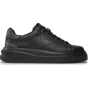 Sneakersy Guess Elbina FLPVIB LEA12 BLACK