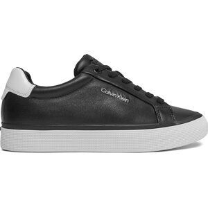 Sneakersy Calvin Klein Vulc Lace Up - Diamond Foxing HW0HW01865 Black/White 0GQ