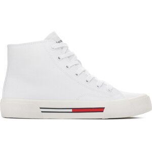 Sneakersy Tommy Jeans Mc Wmns EN0EN02087 White 0K4