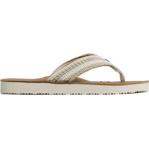 Žabky Tommy Hilfiger Feminne Crochet Flip Flop FW0FW07261 Light Sandalwood RBS