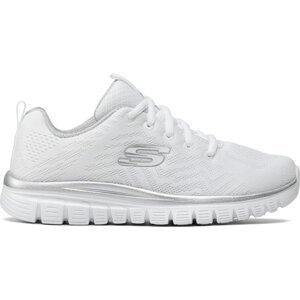Boty Skechers Get Connected 12615/WSL White/Silver