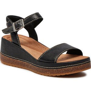 Sandály Clarks Kassanda Lily 26177295 Black Leather