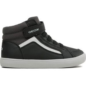Sneakersy Geox J Gisli Boy J365CC 05410 C0005 M Black/Dk Grey