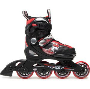 Kolečkové brusle Fila Skates J One 010619147 Black/Red