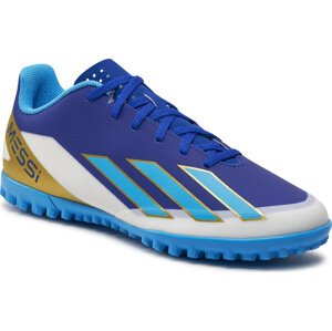 Boty adidas X Crazyfast Messi Club Turf Boots ID0726 Lucblu/Blubrs/Ftwwht