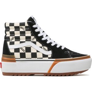 Sneakersy Vans Sk8-Hi Stacked VN0A4BTWVLV1 (Checkerboard) Multi/True